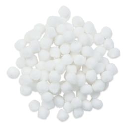Pepperell Craft Pom Poms - Pkg of 100, 1", White