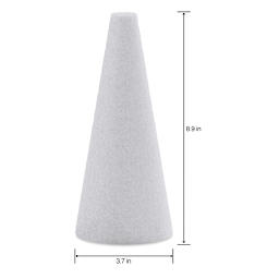 FloraCraft CraftFoM Blocks and Shapes - 3.7" x 8.9", Cone - dimensions
