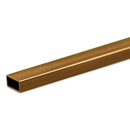 K&S Metal Tubing - Brass, Rectangular, 5/32" x 5/16" Diameter, 12"
