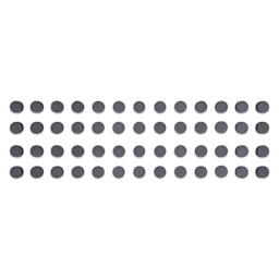 ProMag Flexible Button Magnets - Pkg of 52, High Energy, 1/2"