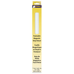 ProMag Magnetic Sheet - 12" x 24", Paintable, Sheet