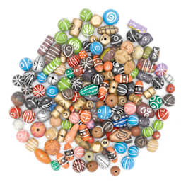 Terra Cotta Clay Bead Assortment