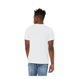 Bella Canvas Unisex T-shirt - White, X-Large - back
