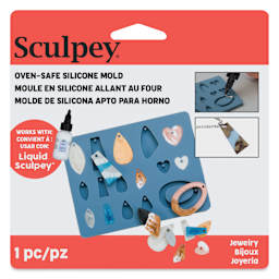 Sculpey Silicone Jewelry Mold front of packaging