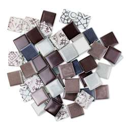 Mosaic Mercantile Patchwork Tiles - Heather Purple/Grey, 6 oz
