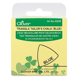 Clover Triangle Tailor's Chalk - Front view of package