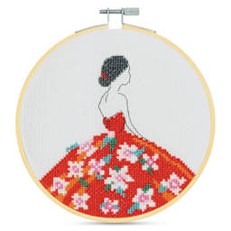 DMC Stitch Kit - Carmen, finished kit