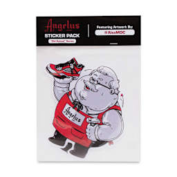 Angelus Sticker Pack - AlexMDC “Old School” Series, Set of 3, In Package
