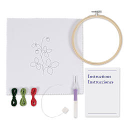 DMC Learning Fine Punch Needle Kit - contents
