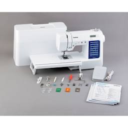 Brother CS7000X Computerized Sewing Machine, machine with accessories