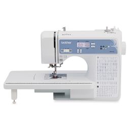 Brother XR9550 Computerized Sewing Machine, with work table extended