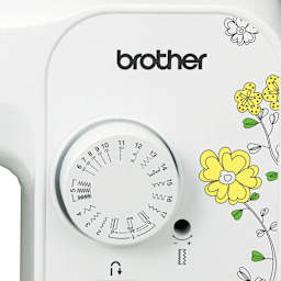 Brother SM1704 Sewing Machine close up of dial