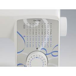 Brother XM3700 Sewing Machine close up of dial panel