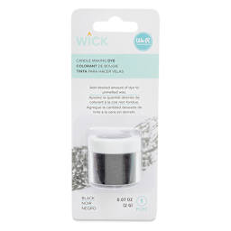 We R Memory Keepers Wick Candle Making Dye - Black front of packaging