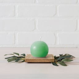 We R Memory Keepers Wick Candle Molds - Ball (Sample candle)