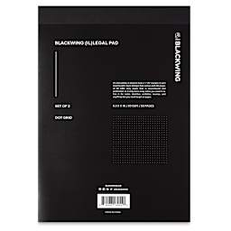 Blackwing Illegal Pad, Dot Grid, 8.5" x 11", Cover
