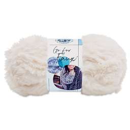 Lion Brand Go For Faux Yarn - Baked Alaska, 65 yds
