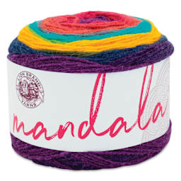 Lion Brand Mandala Yarn Cake - Wizard