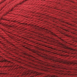 Lion Brand Basic Stitch Anti-Pilling Yarn - Red Heather, close-up