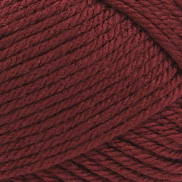Lion Brand Basic Stitch Anti-Pilling Yarn - Pomegranate, close-up