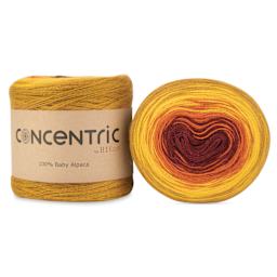 HiKoo Concentric Yarn - Harvest, 437 yards
