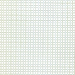Colorful Plastic Canvas - 10-1/2" x 13-1/2", White (Close-up of canvas)