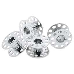 Dritz Class 15 Bobbins - Metal, Pkg of 4