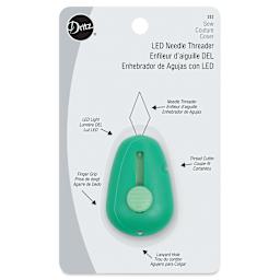 Dritz LED Needle Threader, front of the packaging