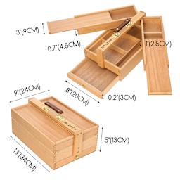 Meeden 3-level Artist Storage Box dimensions