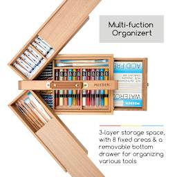 Meeden 3-level Artist Storage Box