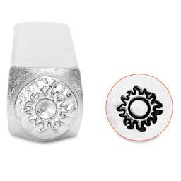 ImpressArt Design Stamp - Sun, 6 mm