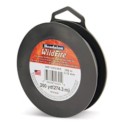 Beadalon WildFire Beading Thread - Grey, 0.006", 300 yds