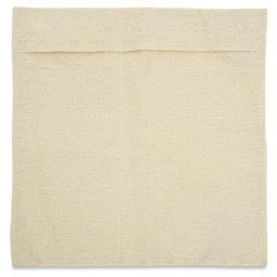 Natural Cotton Pillow Covers - Back of 18" Square Cover