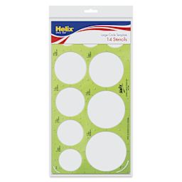 Helix Circle Template - Large Circles, front of packaging