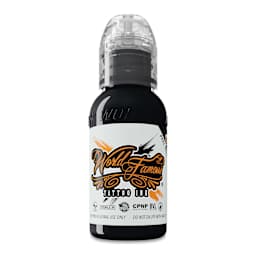 World Famous Blackout Tattoo Ink - Blackout, 1 oz