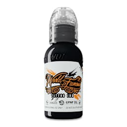 World Famous Pitch Black Tattoo Ink