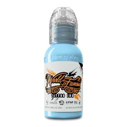 World Famous Tattoo Ink - Sinatra Blue, 1 oz bottle