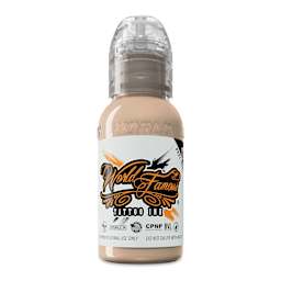 World Famous Tattoo Ink - Mona Lisa Skin, 1 oz bottle