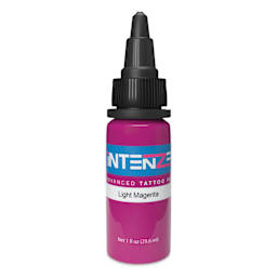 Intenze Tattoo Ink - Light Magenta, 1 oz bottle