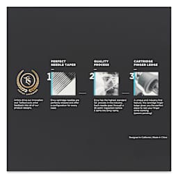 Artist Approved. Perfect Needle Taper. Quality Process. Cartridge Finger Ledge.
