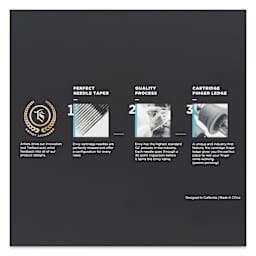 Artist Approved. Perfect Needle Taper. Quality Process. Cartridge Finger Ledge.