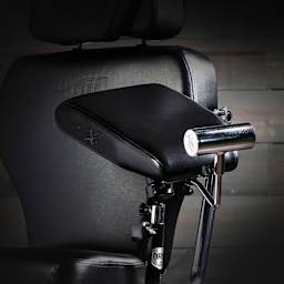 TatSoul Oros Link Adjustable Tattoo Chair Arm Rest - 18" x 9" x 3", in studio