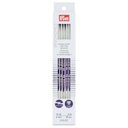 Prym Ergonomics Double Point Knitting Needle Set - Size 10, Set of 5, 8" - front of packaging