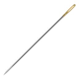 Dritz Gold-Eye Big Stitch Quilting Needles, single needle