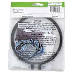 Bucilla Photographic Stamped Embroidery Kit - Cat Eyes back of packaging