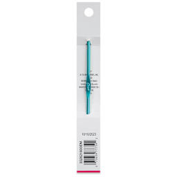 Boye Aluminum Crochet Hook - US E, 6" - back of packaging