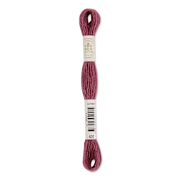 DMC Eco Vita Organic Wool Thread - Hydrangea Cochineal, 17-1/2 yds