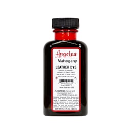 Angelus Leather Dyes Mahogany - 3 oz. Dauber Bottle