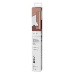 Cricut Everyday Iron-On Vinyl - Neutrals Sampler, 3 Sheets front of packaging