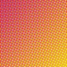Cricut Infusible Ink Patterned Transfer Sheets - Comic Rainbow, 12" x 12", 4 Sheets, Red To Yellow